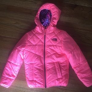 The North Face Girls Puffer Jacket (Reversible)